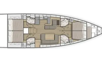 Thumbnail von Beneteau Oceanis 51.1 1725