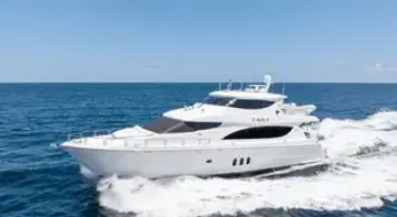 Hatteras 80 Enclosed Bridge Skylounge