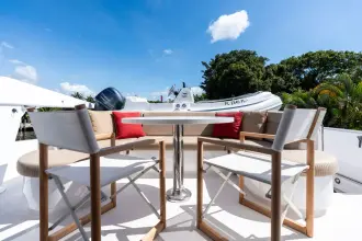 Thumbnail von Hatteras 80 Enclosed Bridge Skylounge