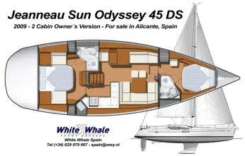 Thumbnail von Jeanneau Sun Odyssey 45 DS
