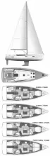 Thumbnail von Beneteau Oceanis 45 Buka