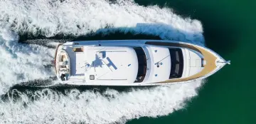 Thumbnail von Hatteras 80 Enclosed Bridge Skylounge