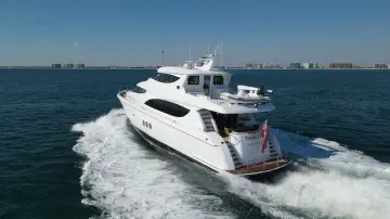 Thumbnail von Hatteras 80 Enclosed Bridge Skylounge