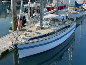 Multihull Centre Ltd One-off Composite Motor Sailer Anam Cara of Alderney