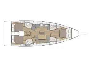 Thumbnail von Beneteau Oceanis 46.1 Kebiwan