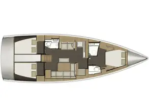 Thumbnail von Dufour 460 Grand Large MALIN (owner version, new sails 2024, air conditioning, generator)