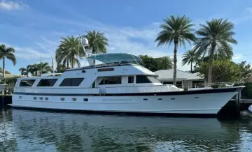 Burger Flush Deck with Flybridge SHEPSL X