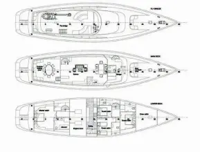 Thumbnail von Custom Luxury 32m Motor Sailer