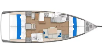 Thumbnail von Jeanneau Sun Odyssey 440 EVELYN ROSE