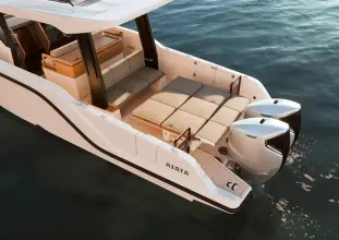Thumbnail von Palm Beach Pontoons Aiata Sunfinder 38