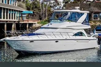 Maxum 4600 SCB Limited Edition Sea Horse
