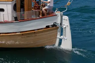 Thumbnail von Vintage Norwegian Double Ended Ketch