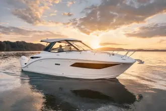 Sea Ray 320 Sundancer с внешним двигателем