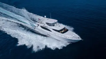 Hatteras 80 закрытая мостовая скайлунаж Outrageous