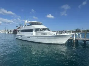 Hatteras 75 Sport Deck Island Dancer