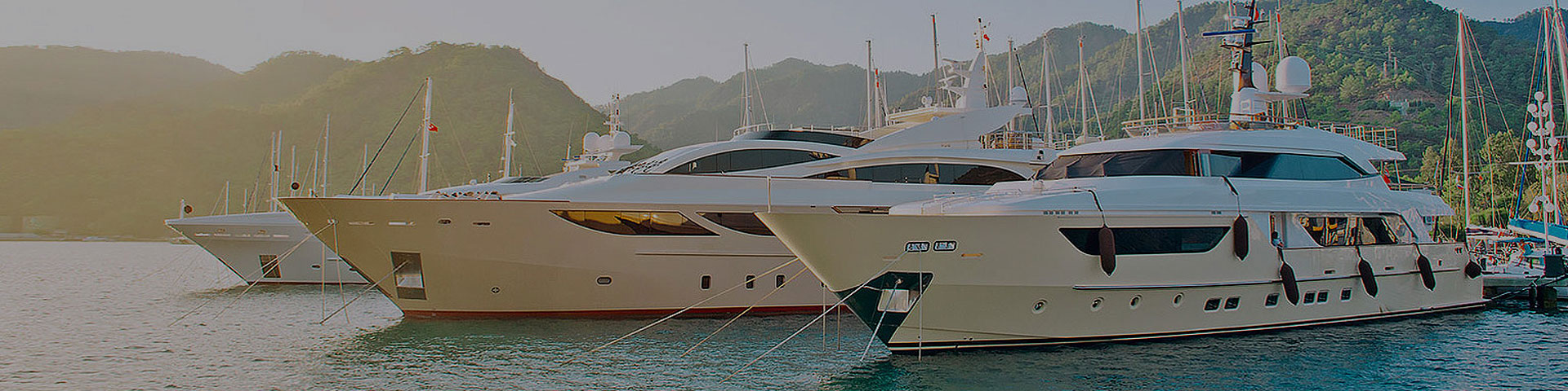 Luxury yachts